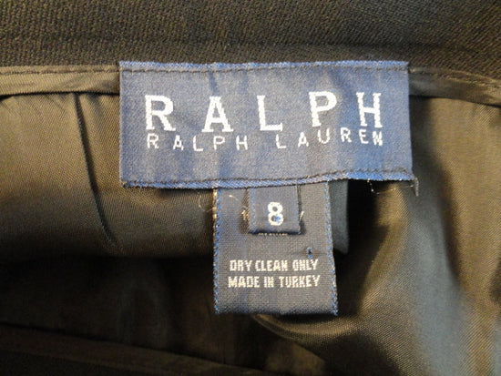Ralph Lauren 90's Black Skirt Size 8 (Blue) SKU 000041