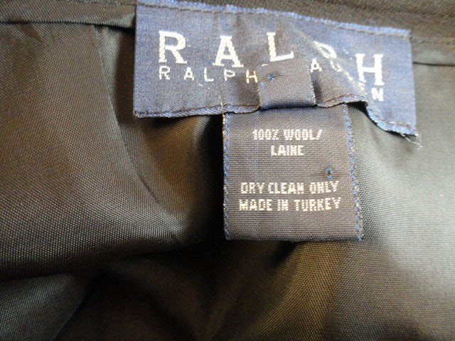 Ralph Lauren 90's Black Skirt Size 8 (Blue) SKU 000041