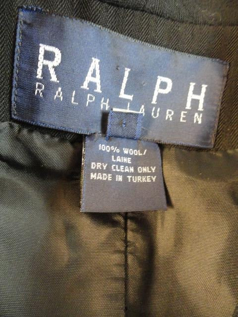Ralph Lauren 70's Blazer Black Size 4 (Blue) SKU 000042