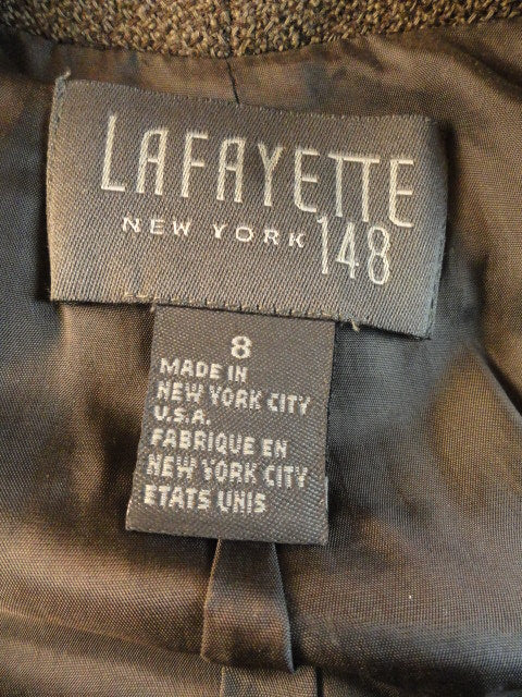 Lafayette 148 90's Focused Blazer Size 8 SKU 000047