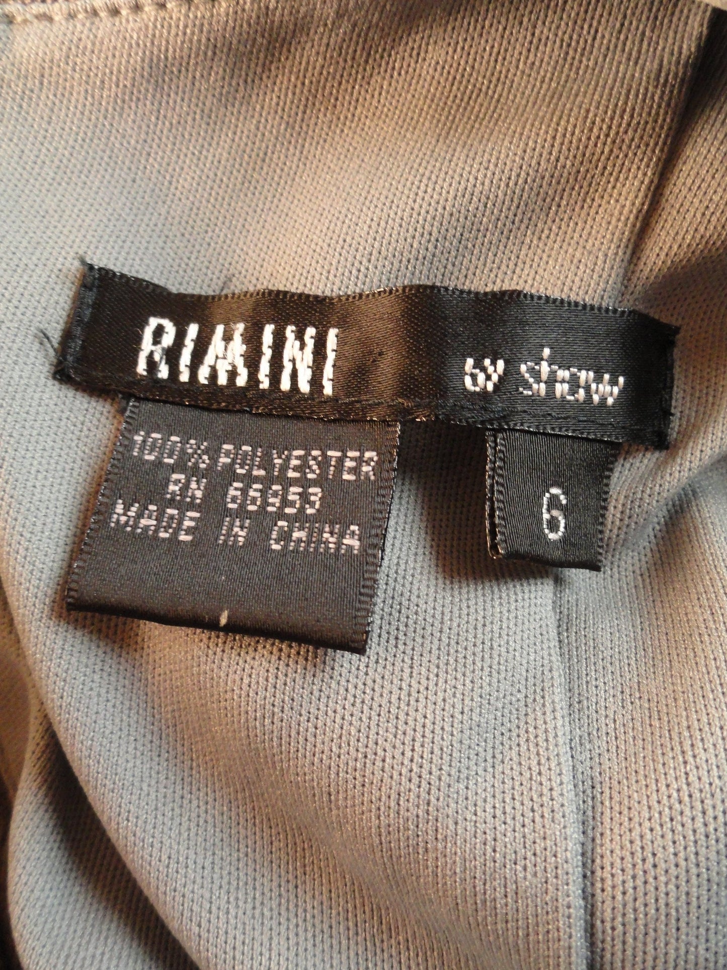 RIMINI Dress Grey Mesh Size 6 SKU 000085