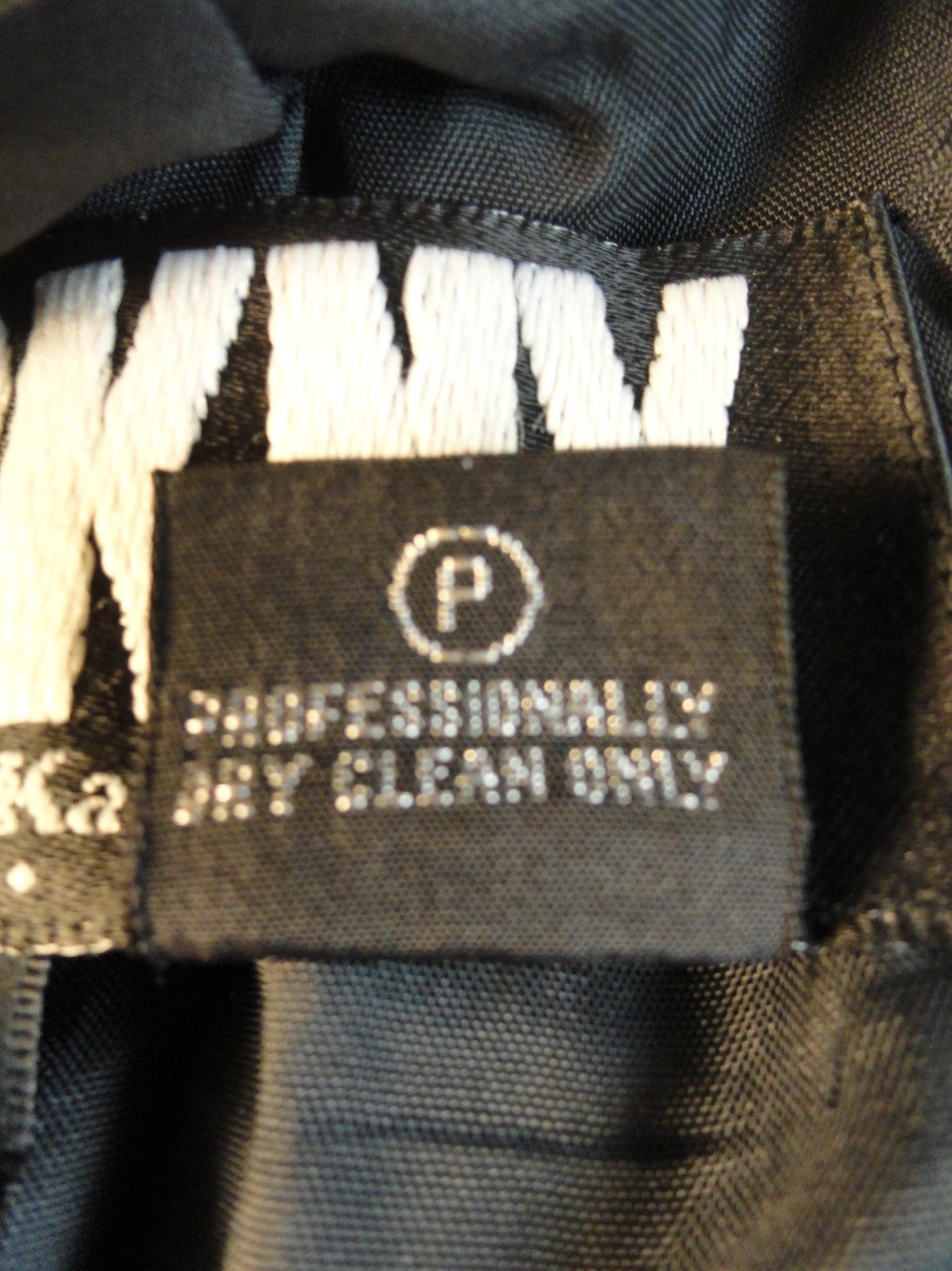 DKNY 80's Black Linen Blazer Size 2 SKU 000086