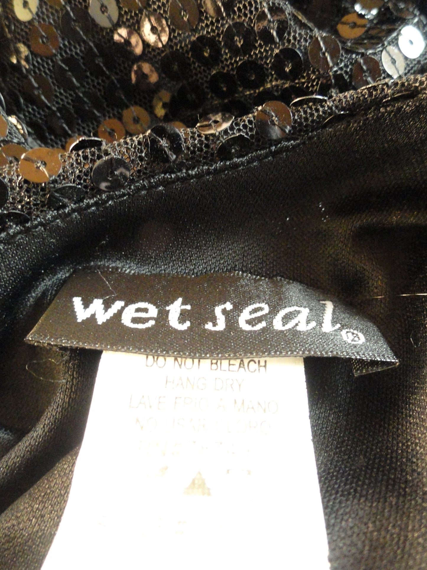 Wet Seal Sequin Little Black Dress Size Medium SKU 000064 Designers On A Dime Wet Seal Sequin Little Black Dress Size Medium SKU 000064 Designers On A Dime