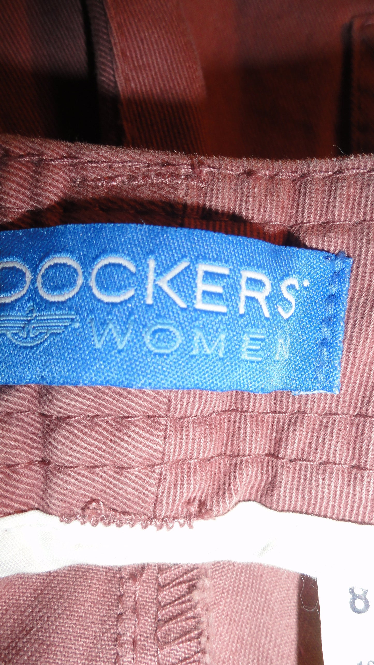 Dockers Womens Pants Light Brown Size 8 Medium NWT SKU 000092