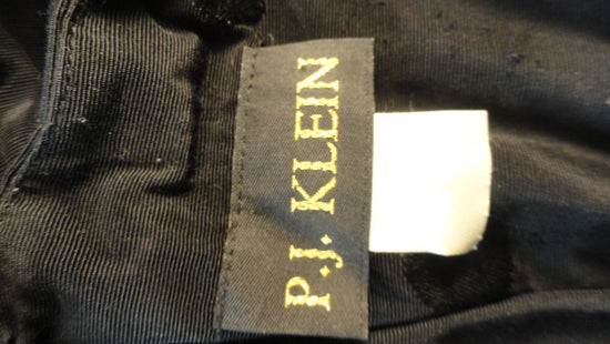 60's Black Skirt and Jacket Suit Set Size 7/8 SKU 000152