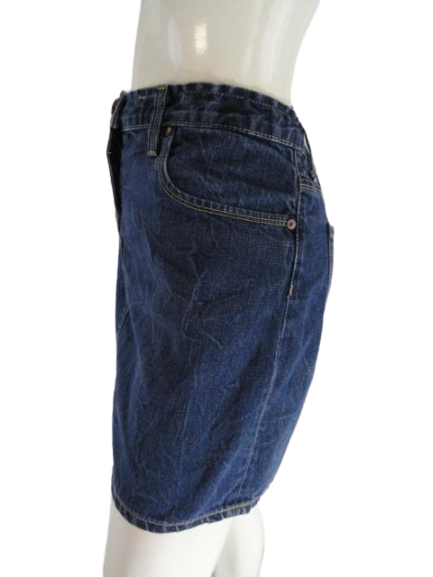 Load image into Gallery viewer, J Crew 80&amp;#39;s Denim Above The Knee Skirt Blue Size 29 SKU 000019
