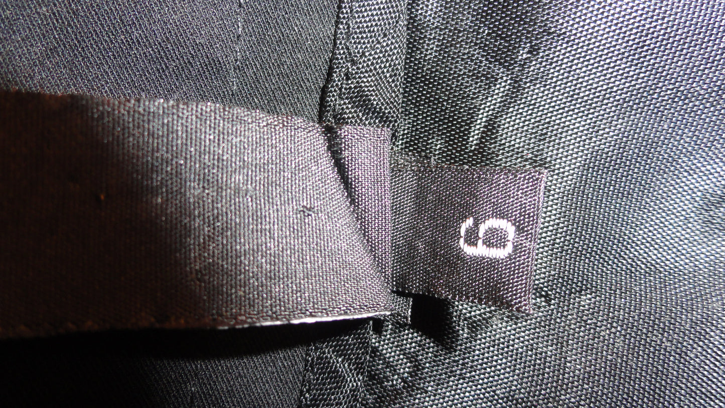 Laundry 70's Black Mini Skirt with Lace Hem Size 6 SKU 000154