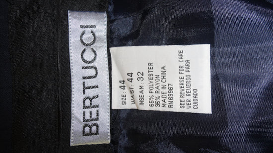 Bertucci 70's Classic Men's Navy Dress Pants SKU 000159