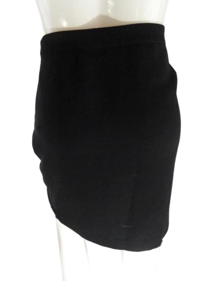 Ralph Lauren Midi Skirt Black Skirt Size 12 (GR) SKU 000028