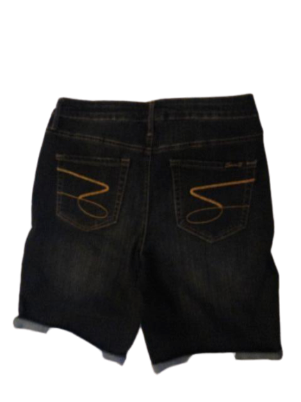 Seven for All Mankind 90's Mid Thigh Shorts Blue Size 8 SKU 000274-7