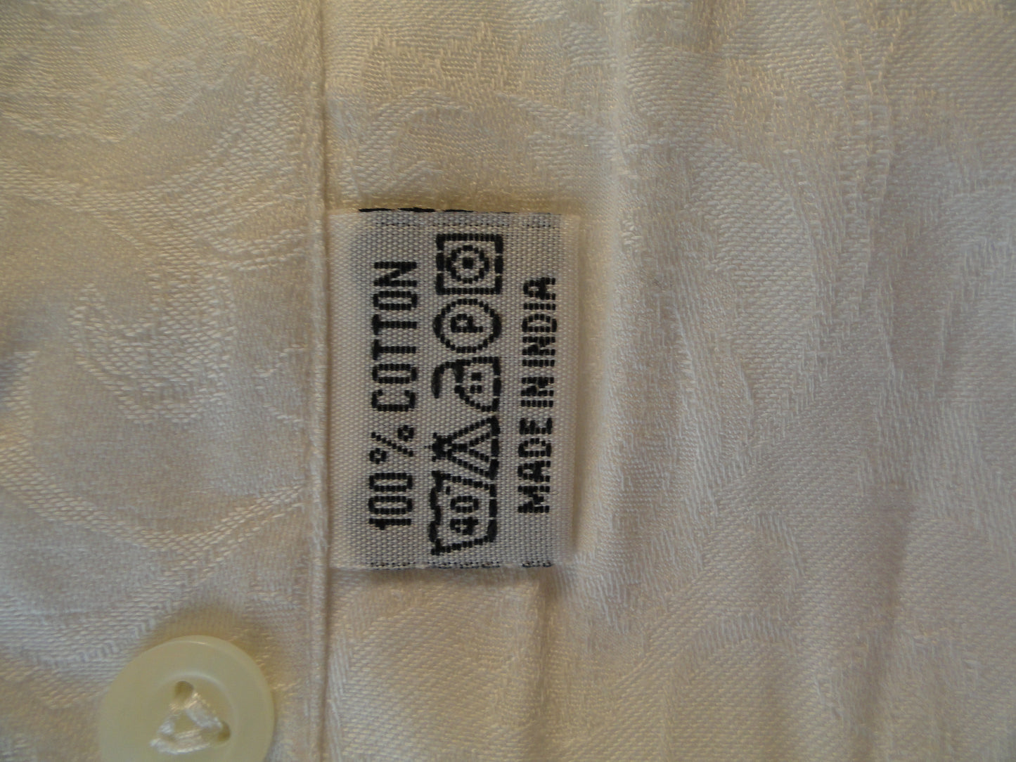 Load image into Gallery viewer, Nexus White Long Sleeve Dress Shirt XL SKU 000166
