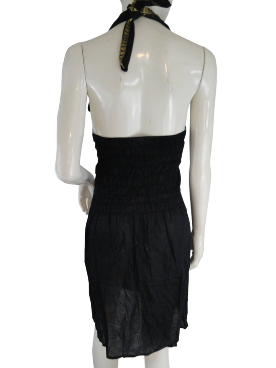 Load image into Gallery viewer, Little Journey Dress Black Embellished Size Small SKU 000071
