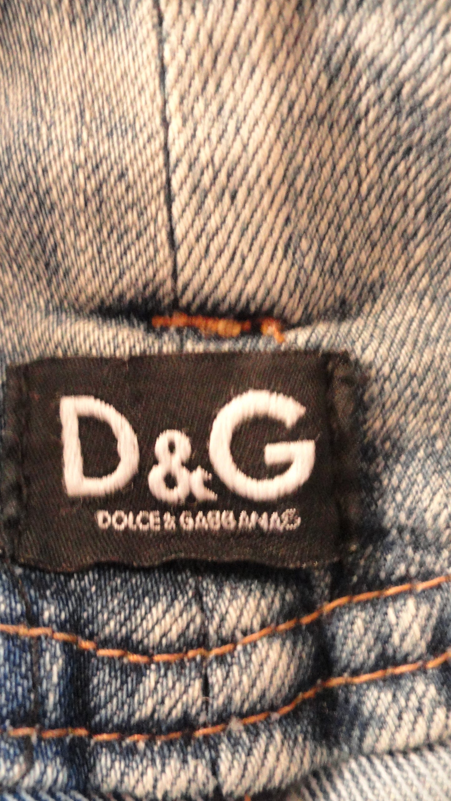 SKIRT Dolce & Gabbana Blue Denim Skirt Size 26 SKU 000052
