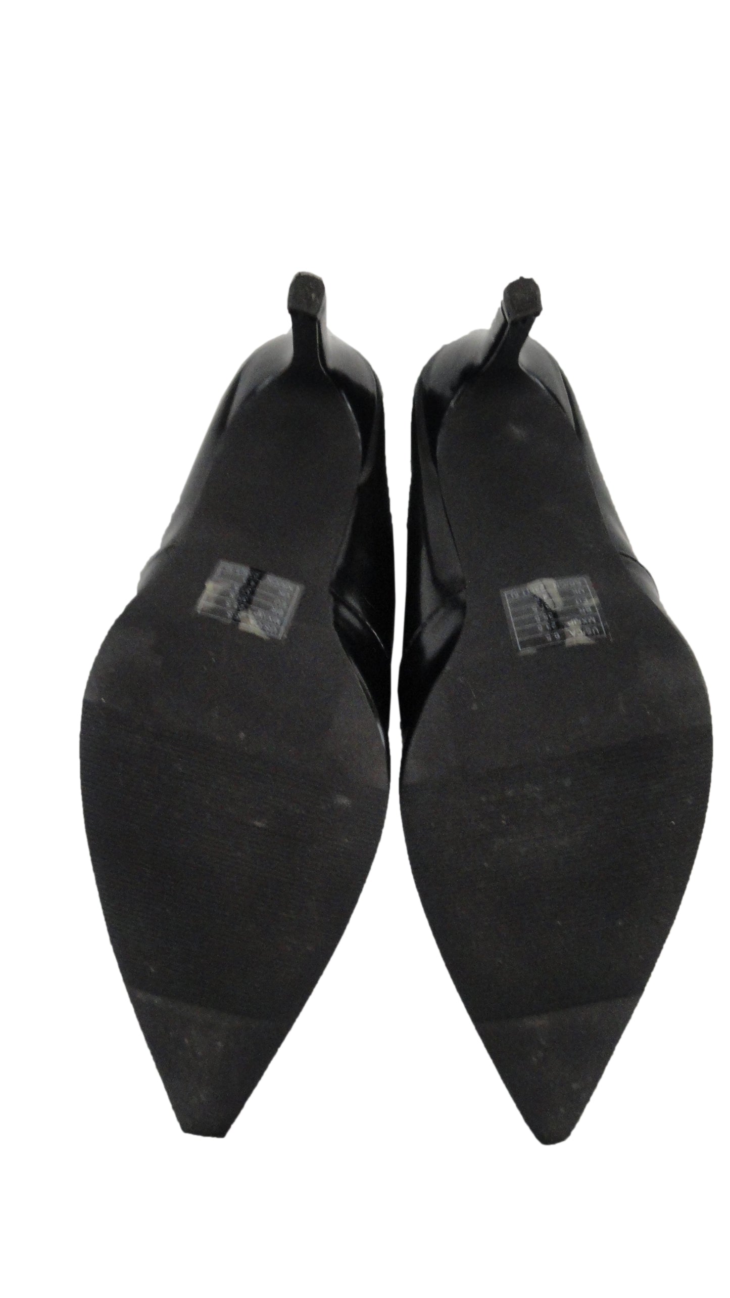 Forever 21 Black High Heel Mules NWOT Size 6-1/2 (SKU 000277-5)