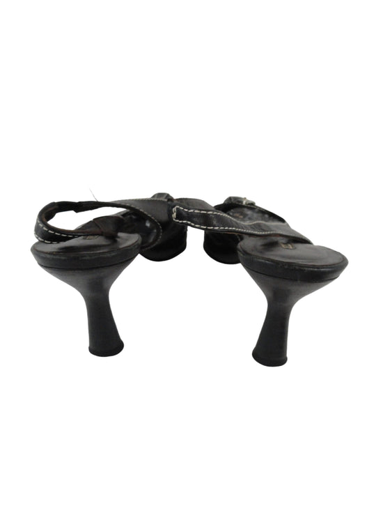Donald Pliner Heels Black Handmade in Spain Size 6M SKU 000277-2