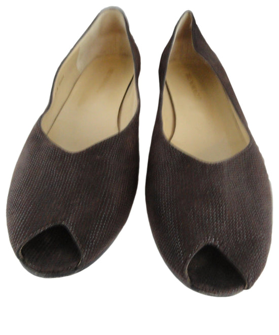 Bruno Magli Shoes Brown Leather Kitten Heels 10-1/2 M SKU 000279-2
