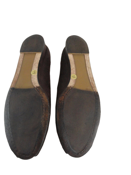 Bruno Magli Shoes Brown Leather Kitten Heels 10-1/2 M SKU 000279-2