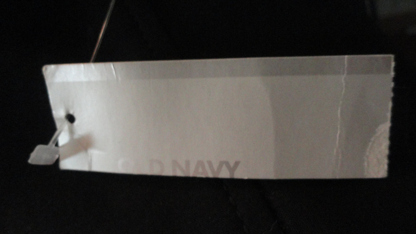 Old Navy 70's Black Skirt with Back Slit Size 14 SKU 000174