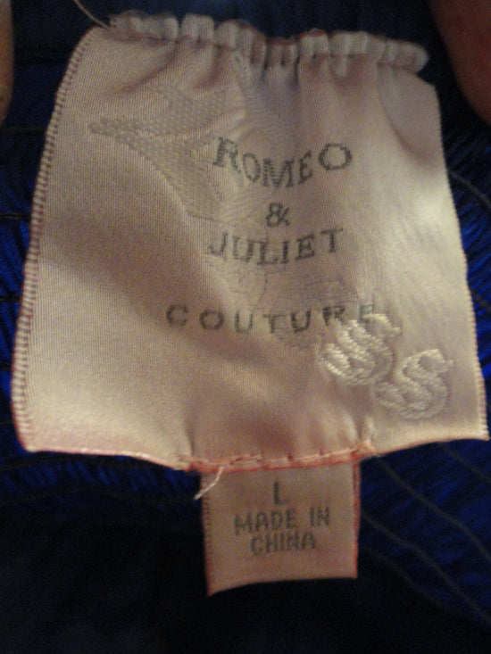 Romeo & Juliet Couture 90's Dress Strapless Size Large SKU 000075