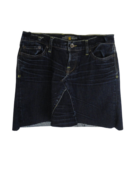 Lucky Brand Blue Denim Skirt Sz  4/27 SKU 000006