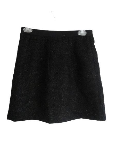 Ann Taylor Loft Black Mini Skirt Size 00 SKU 000144