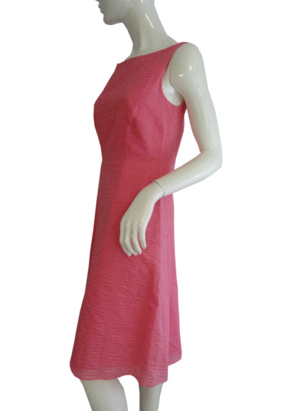 Load image into Gallery viewer, J Crew 80&amp;#39;s Pink Dress Size 6 SKU 000076
