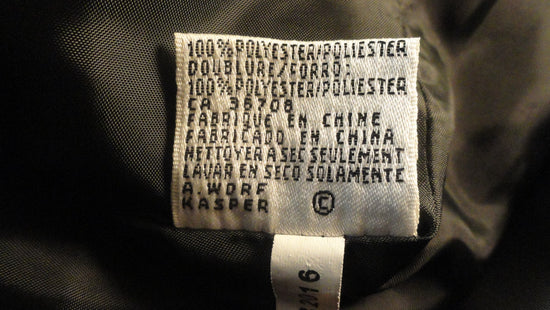 Collections for Le Suit 70's Blazer Black Size 6 SKU 000184-13