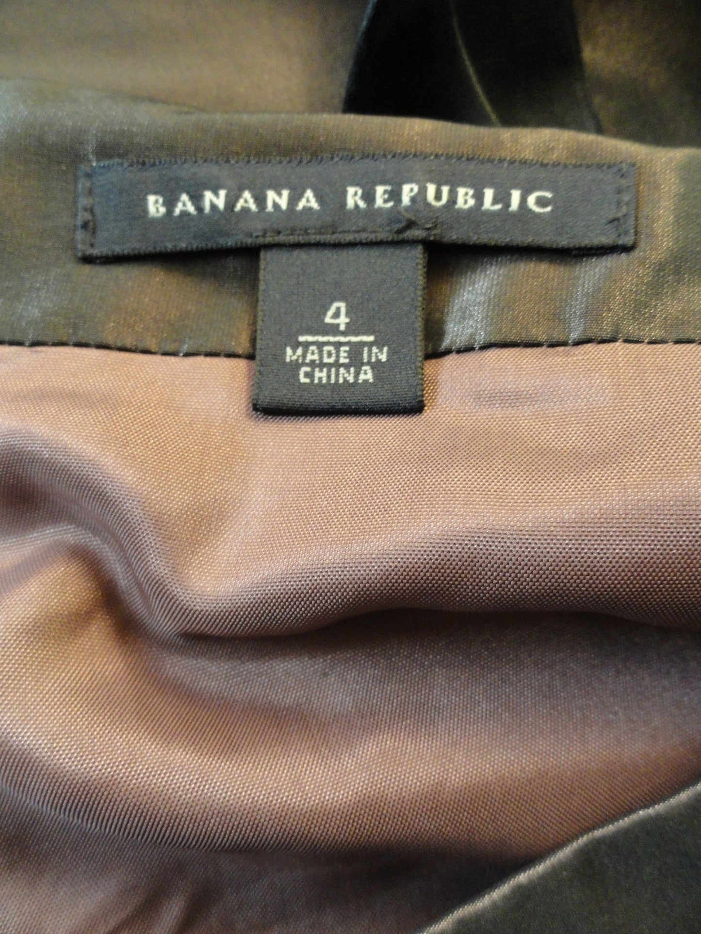 Banana Republic Run The World Metallic Dress Sz 4 SKU 000068
