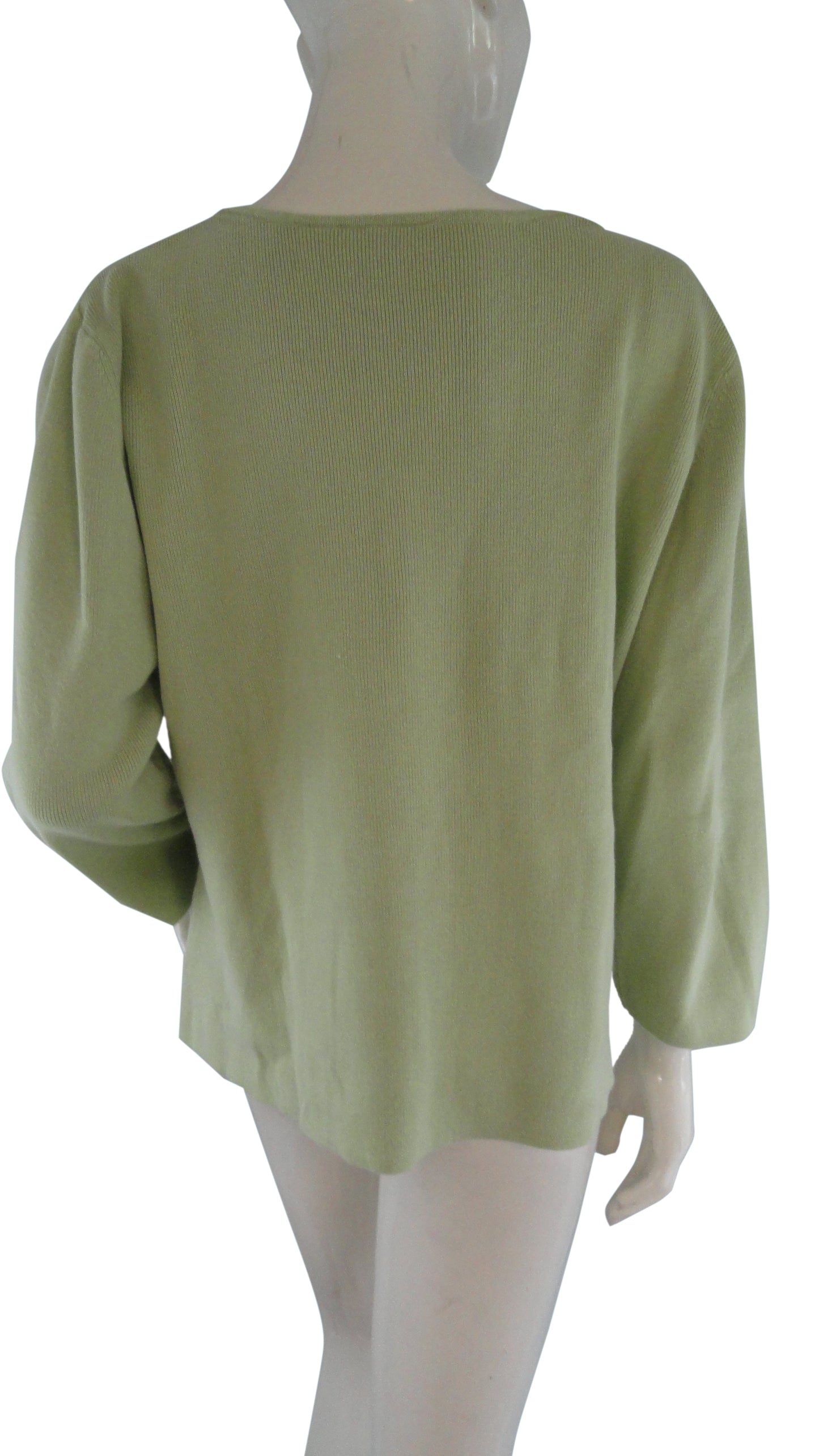 Load image into Gallery viewer, Croft &amp;amp; Borrow 80&amp;#39;s Green Top Size XL SKU 000226
