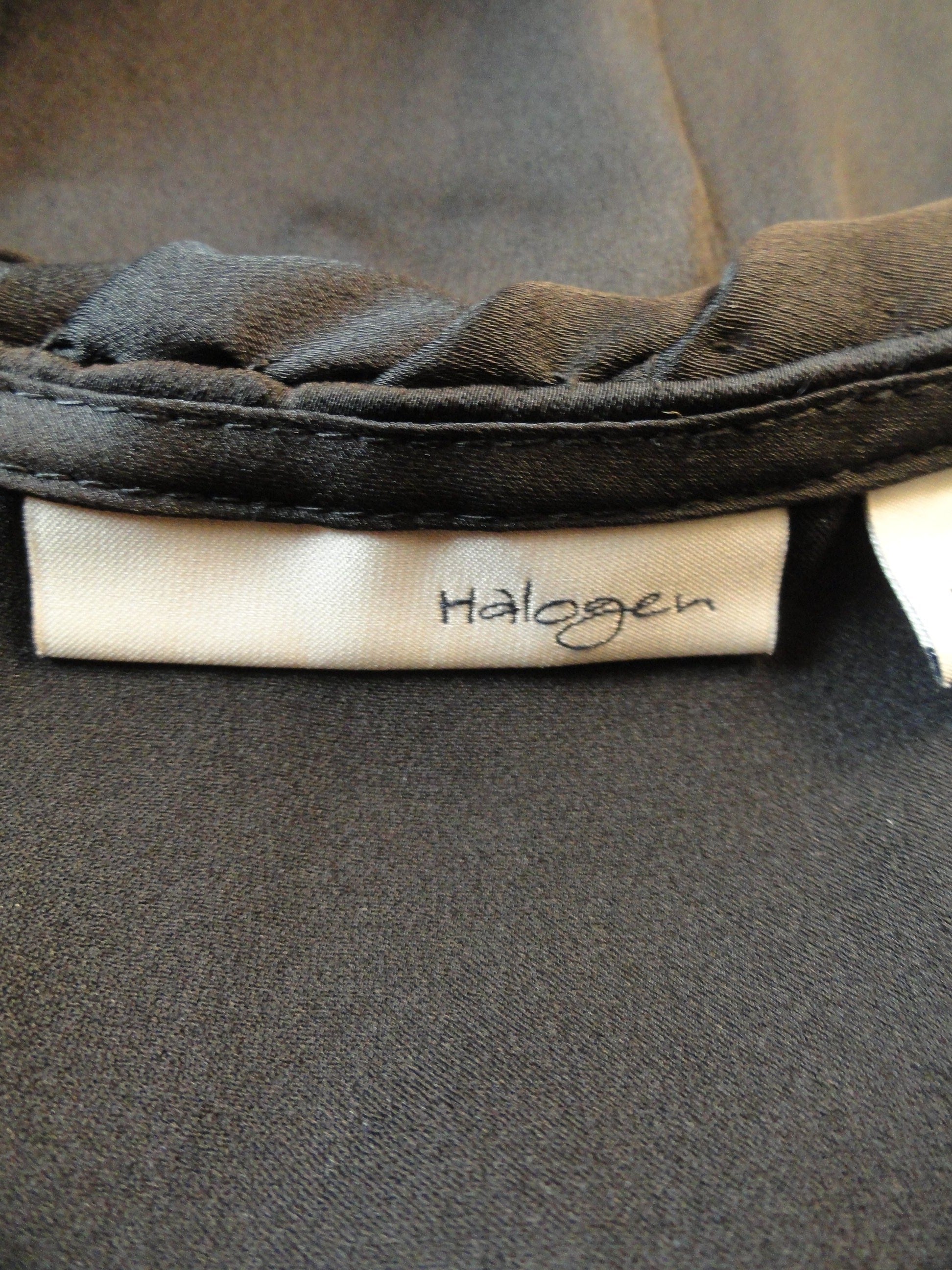 Halogen 70's Black Sleeveless Top Size Small SKU 000071 – Designers On ...