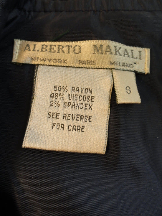 Alberto Makali 90's Vest Navy Blue Size 2 SKU 000080