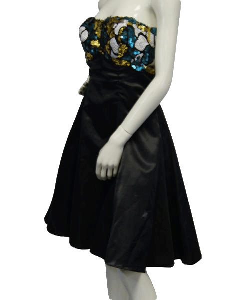 Sequin Masquerade Princess of The Ball Dress Sz S (SKU 000064)