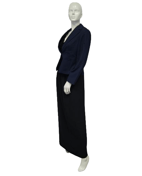 Ann Taylor Blazer Navy Blue Sz 8P SKU 000043 Designers On A Dime Ann Taylor Blazer Navy Blue Sz 8P SKU 000043 Designers On A Dime