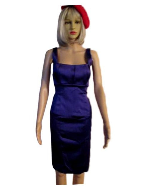 Load image into Gallery viewer, Calvin Klein 70&amp;#39;s Dress Purple Size 10 SKU 000231-7
