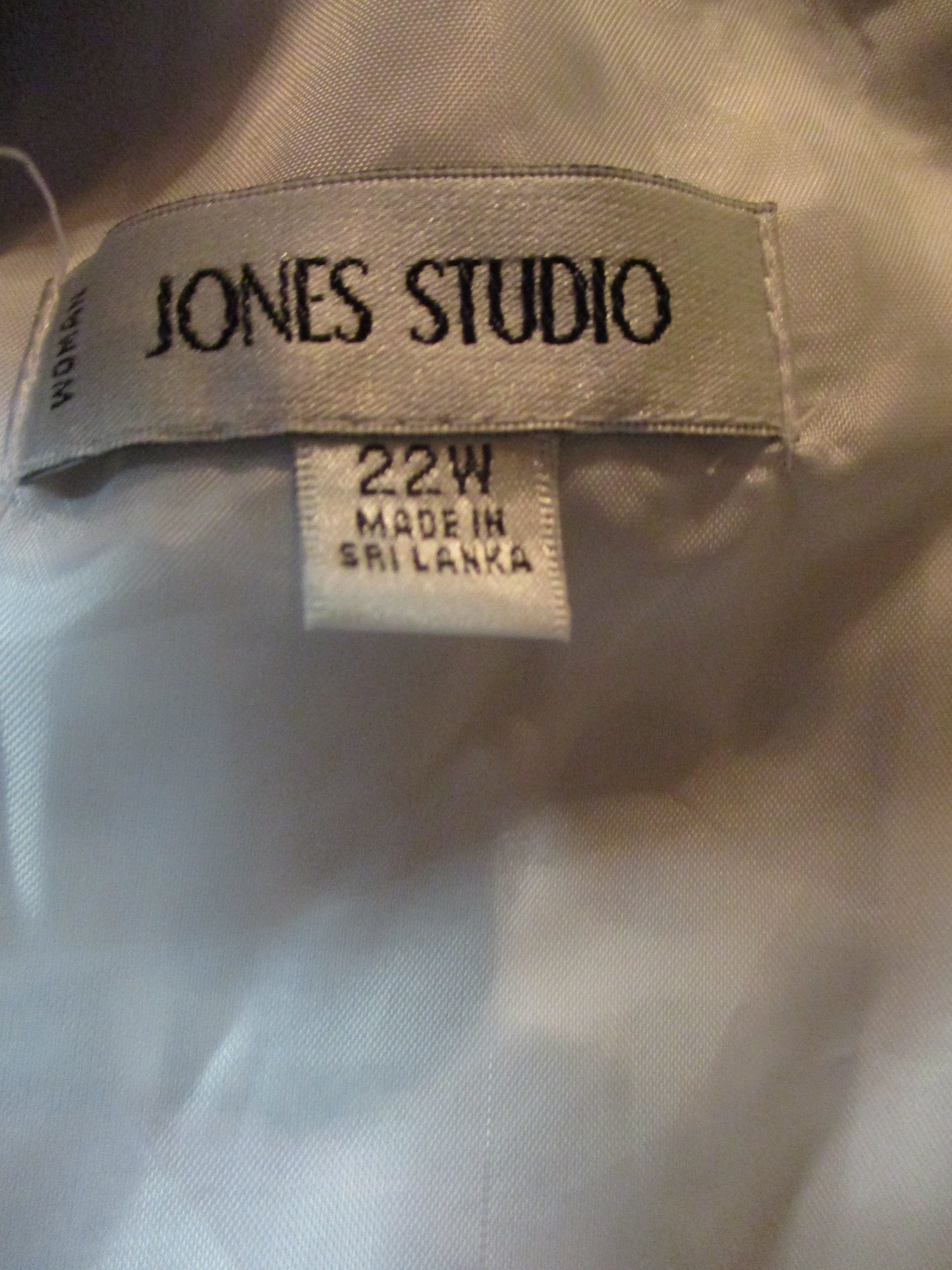 JONES STUDIO Dress Black Floral Size 22W SKU 000244-5