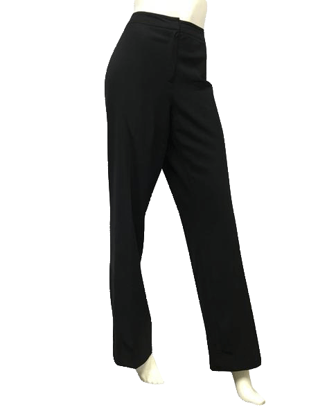 Lafayette 148 Classic Black Dress Pants Size 12 SKU 000056