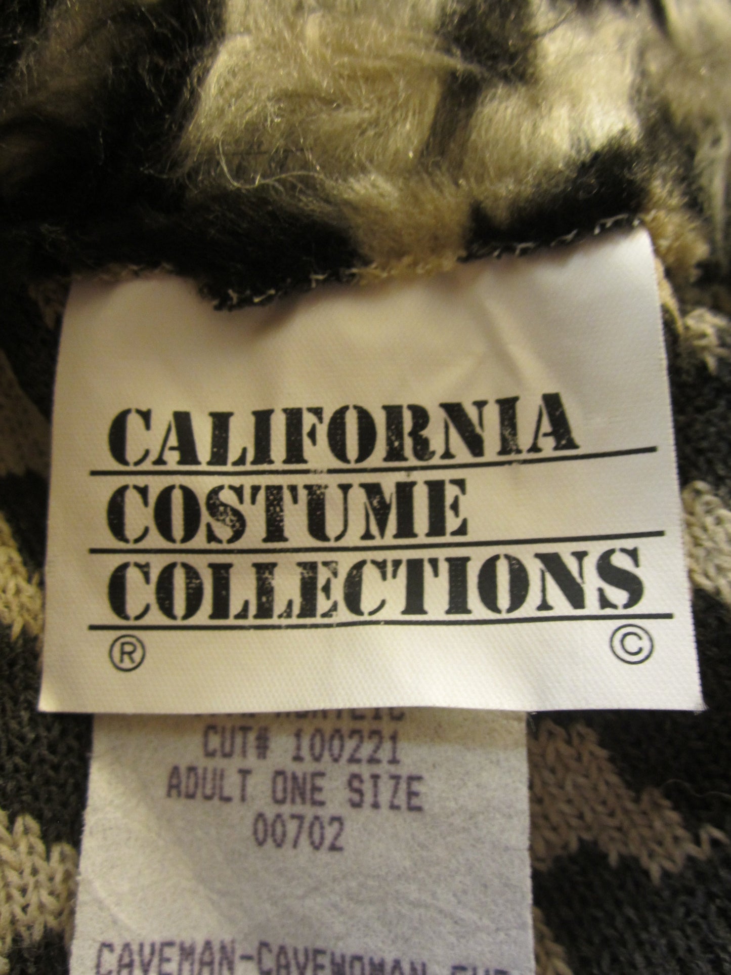California Costume Collection Animal Print Dress Size Extra Large SKU 000105