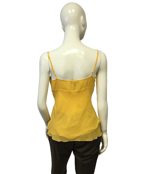 Bebe 80's Top Mustard Yellow Size S SKU 000051 – Designers On A Dime