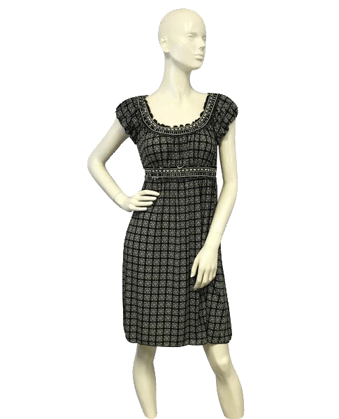Max Edition 70's Black and White Dress Size XS SKU 000065