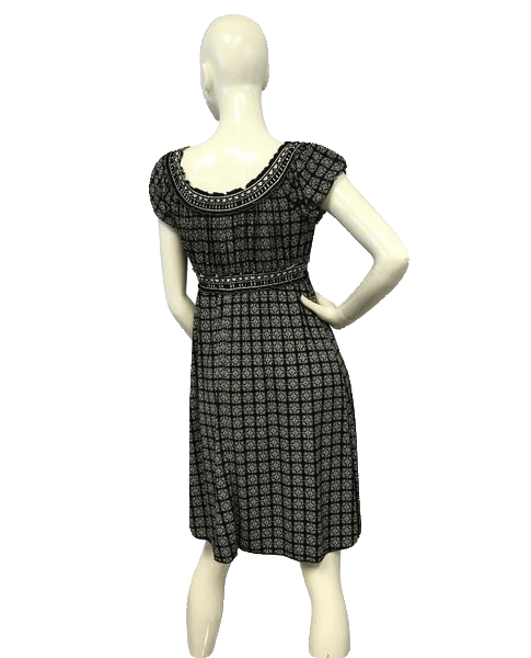 Max Edition 70's Black and White Dress Size XS SKU 000065