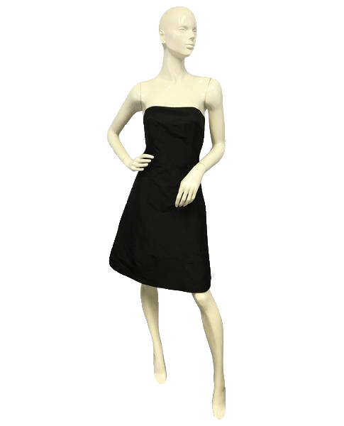 Load image into Gallery viewer, Aria Little Black Strapless Dress Size 8 SKU 000065
