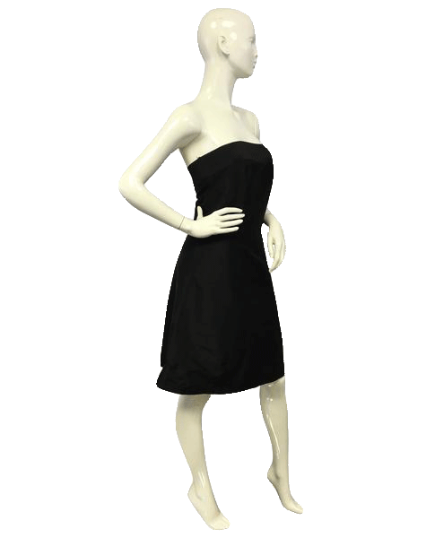 Load image into Gallery viewer, Aria Little Black Strapless Dress Size 8 SKU 000065
