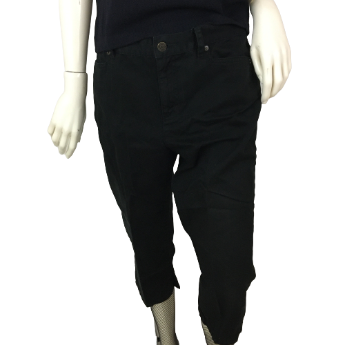 Lauren Ralph Lauren Pants Black Cropped Size 10 SKU 000327-9