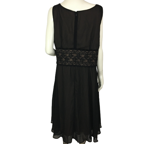 Connected Woman Dress Black Lace Size 20W SKU 000326-13