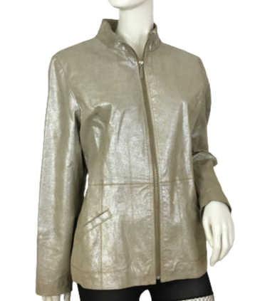 Dialogue sales leather jacket