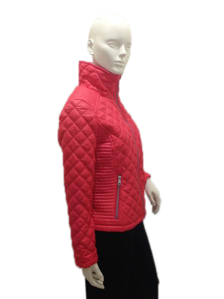 Andrew Marc 70's Puffer Jacket Coral Size S SKU 000250-1