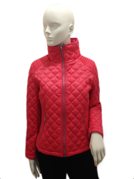 Load image into Gallery viewer, Andrew Marc 70&amp;#39;s Puffer Jacket Coral Size S SKU 000250-1
