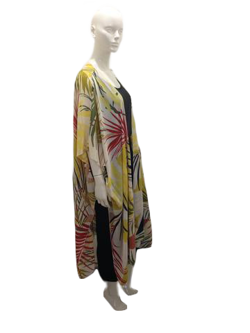Forever 21+ Kimono Multicolor Print SKU 000250-4