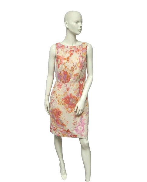 Ann Taylor 80's Floral Dress Size 8 SKU 000076