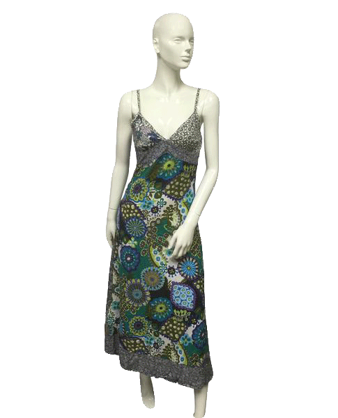 Peppe Peluso Floral Dress Size Medium SKU 000062